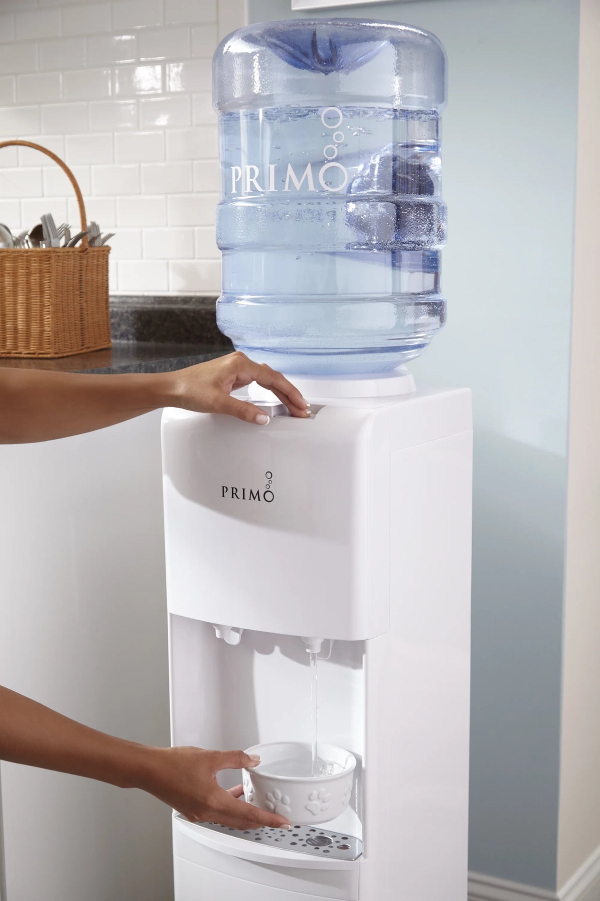 White Top Loading Hot/Cold Water Dispenser A2839