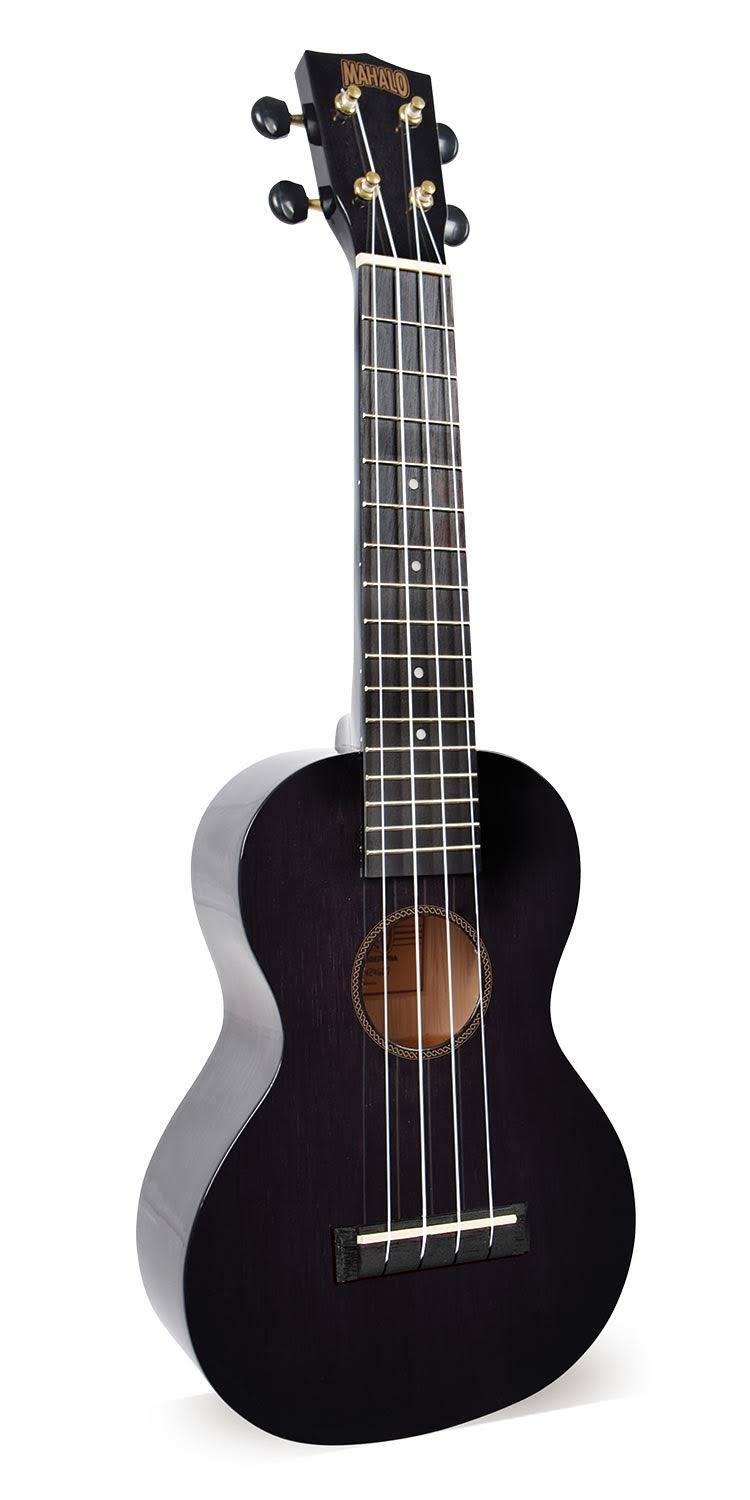 Transparent Black Concert Ukulele L394025