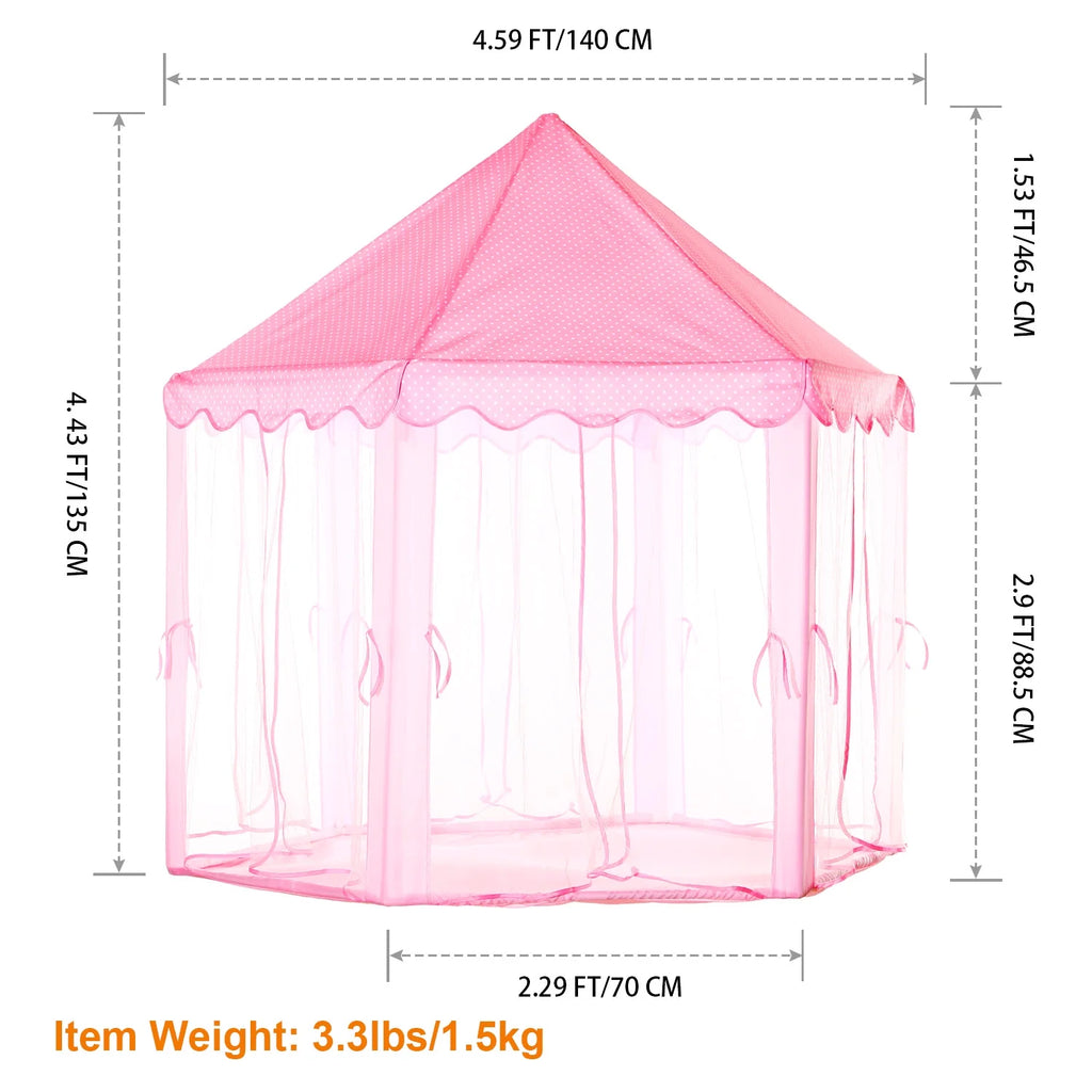 Kids Fairy Play House Tent with Carry Case U2153
