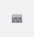 Gray Canvas Card Holder V4570