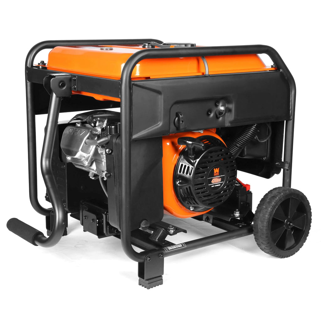 8750-Watt Dual Fuel Open Frame Inverter Generator with Remote Electric Start L93923