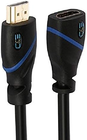 75 FT High Speed HDMI Cable Male to Male with Ethernet Black T477