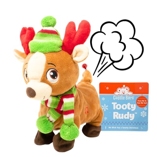Farting Reindeer Toy Christmas Plush 10 Inches F701853