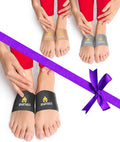 Arch Support Sleeve Bundle of 3 Size Large Midnight Black Steel Gray Desert Beige J419