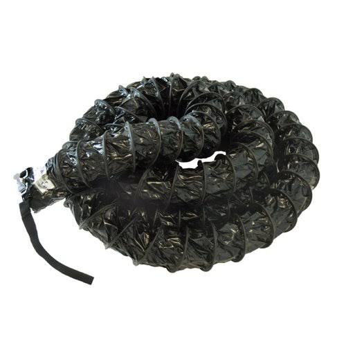 Black 16-inch by 25-Feet Ventilation Duct Hose L259