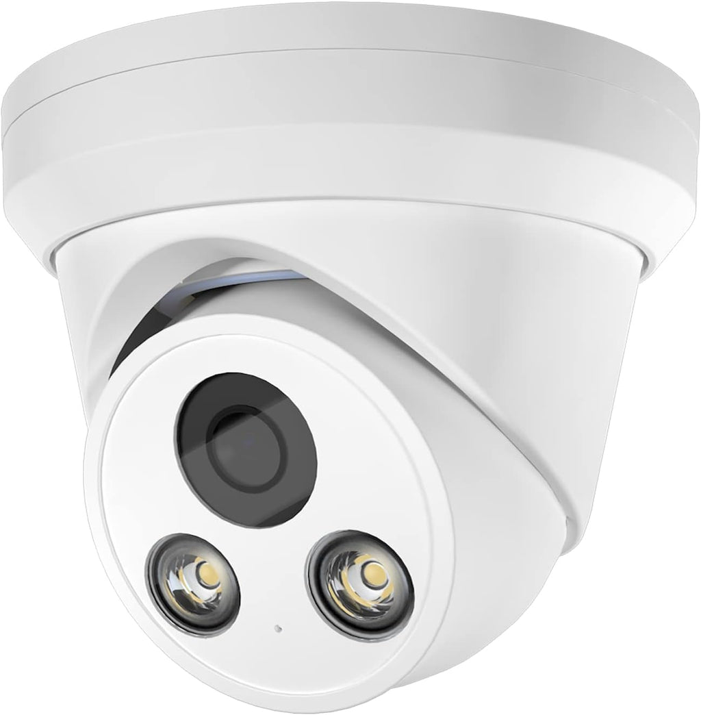 8MP 4K Outdoor Dome PoE IP Security Camera with Mic J13423