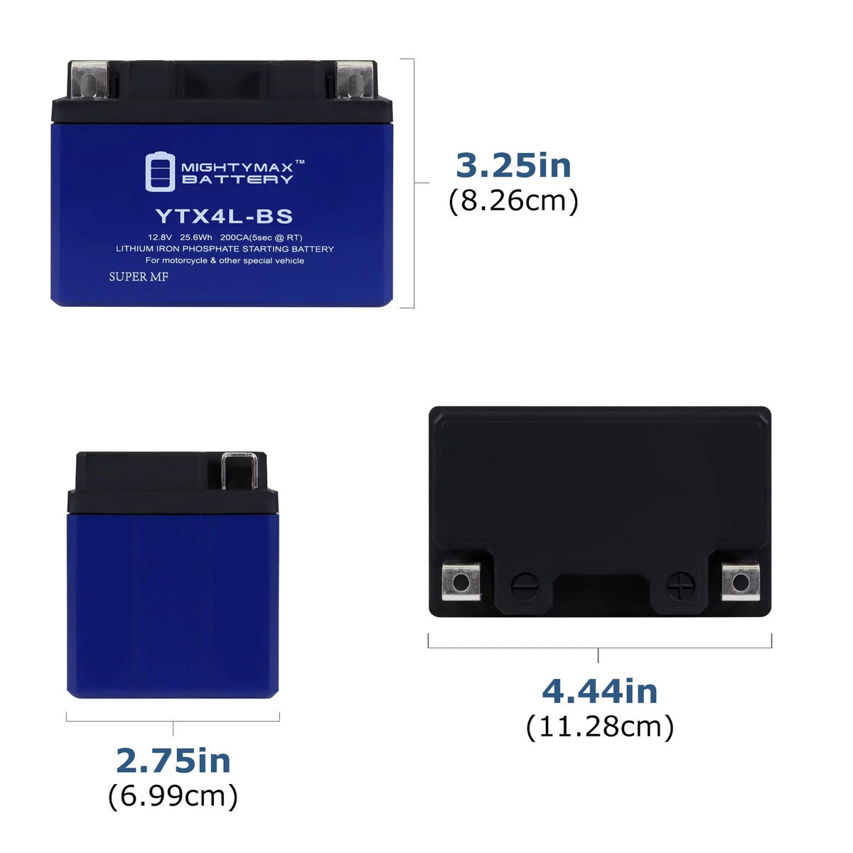 YTX4L-BS Lithium Battery Y75076