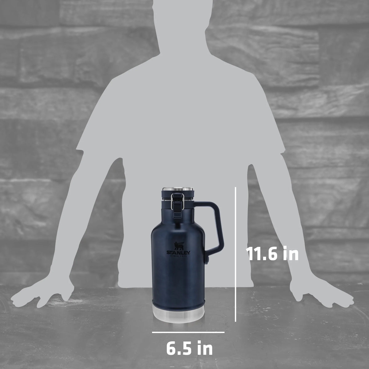 Classic Easy-Pour Growler Y600