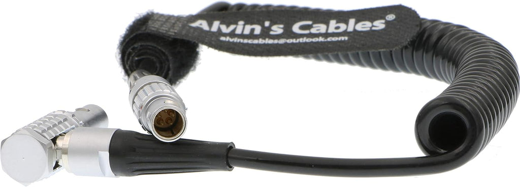 5 Pin Male to 5pin Timecode Coiled Cable Pack of 2 V51993