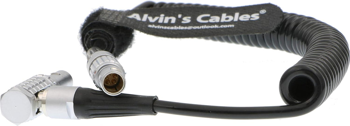 5 Pin Male to 5pin Timecode Coiled Cable Pack of 2 V51993