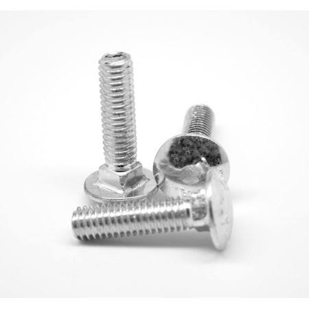 3/4 inch-10 x 4 inch Coarse Thread Grade 5 Carriage Bolt Medium Carbon Steel Zinc Plated Pk 75 X6876