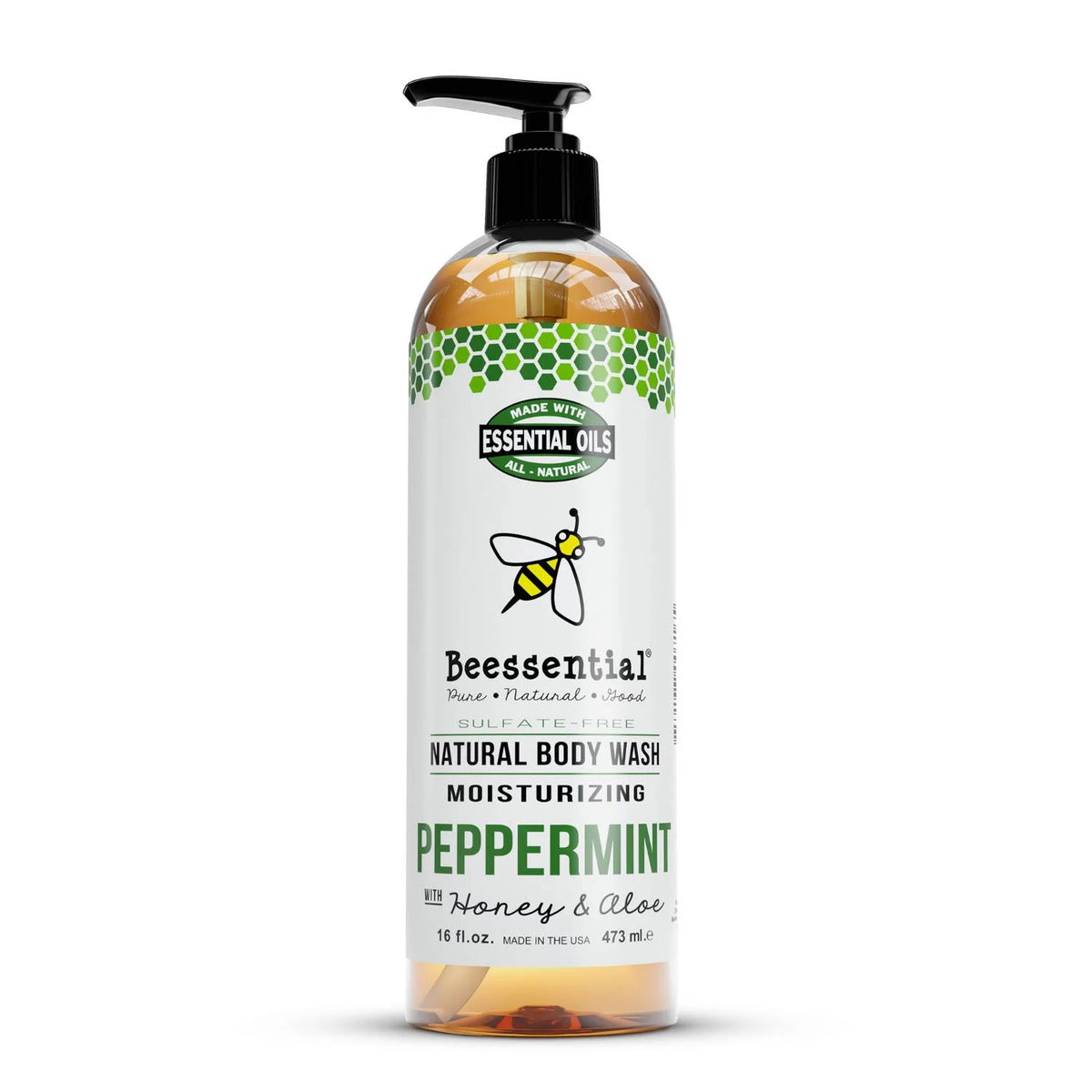 Peppermint Sulfate-Free Body Wash 16 oz H654418