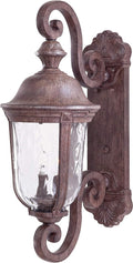 Cast Aluminum Outdoor Wall Light, 100 Watts, Rust U177