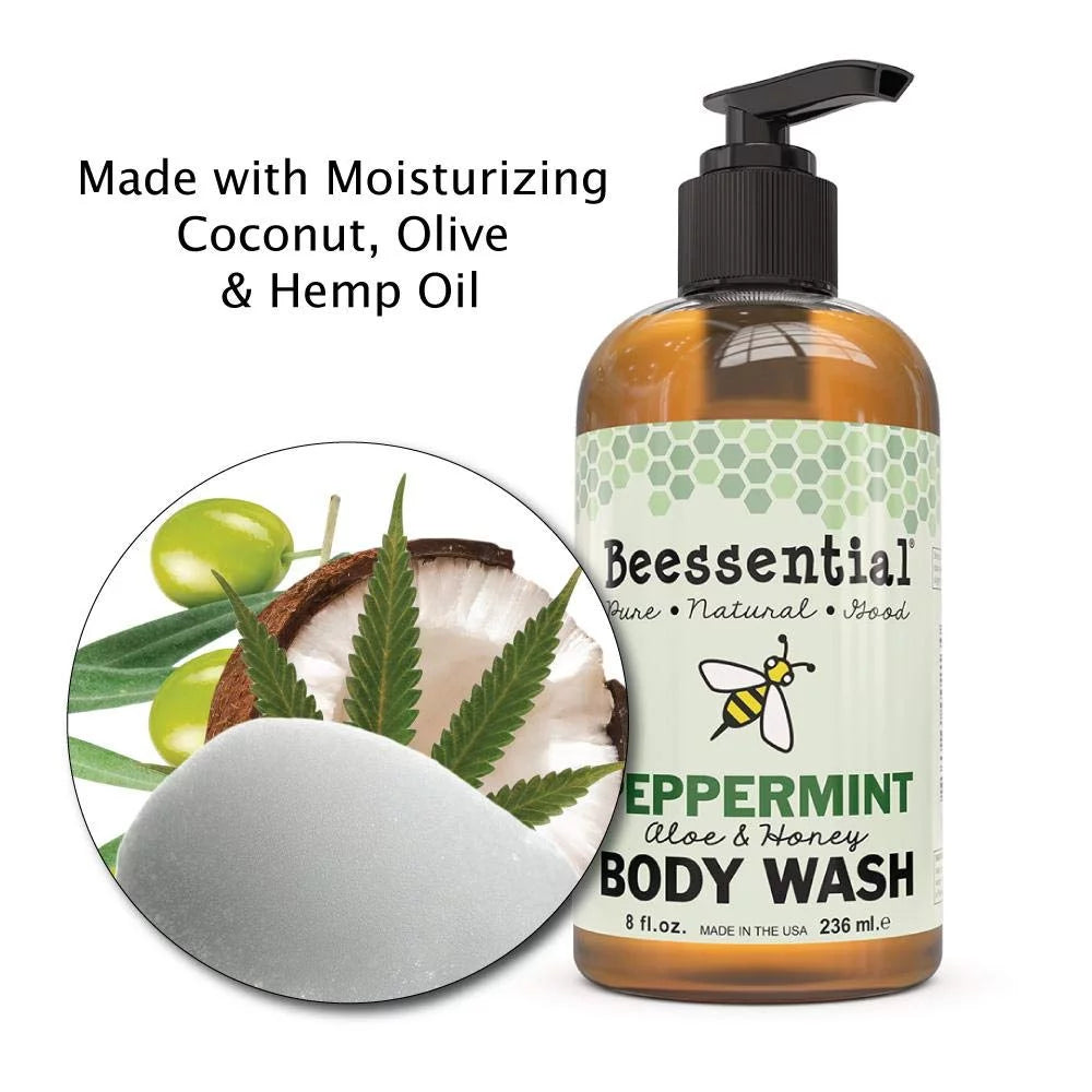 Peppermint Sulfate-Free Body Wash 16 oz H654418