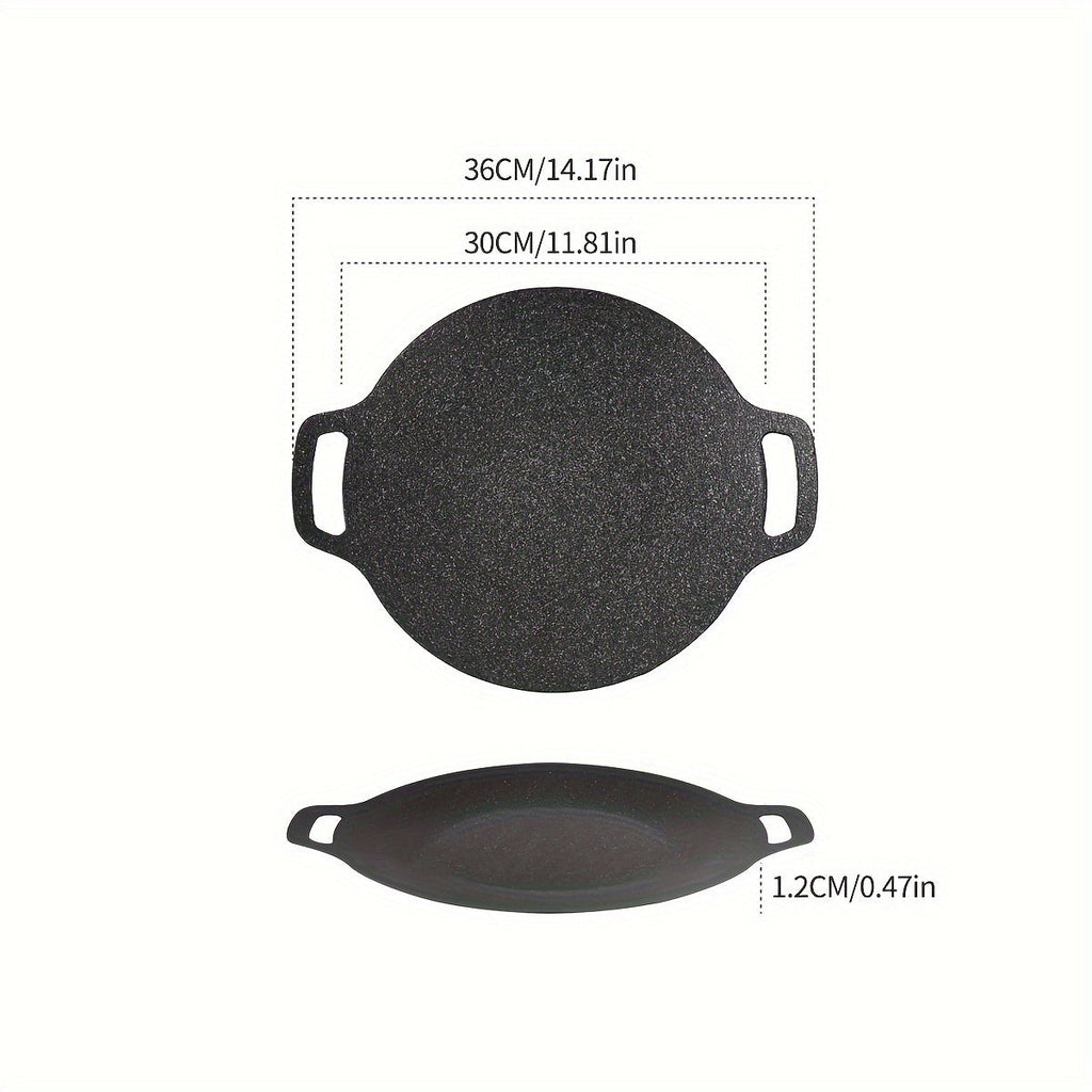 Non-stick Coating Round BBQ Grill Pan C85527