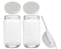 32 Oz Wide Mouth Glass Jars with Lids Y552