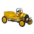 Yellow Steel Pedal Car J1803