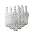 12 Clear Wine Bottles 750 ml I408930