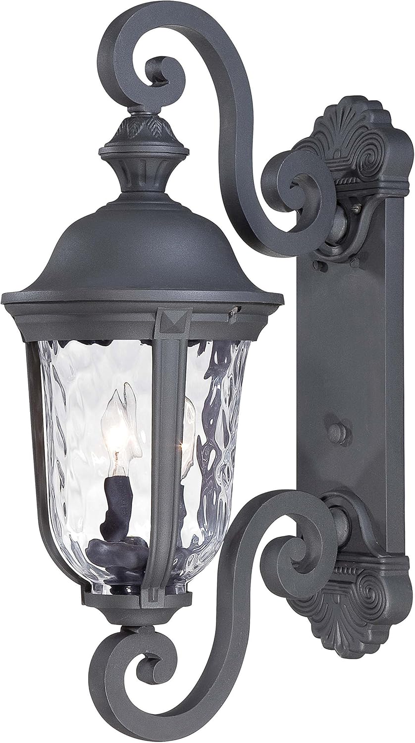 Cast Aluminum Outdoor Wall Light, 100 Watts, Rust U177