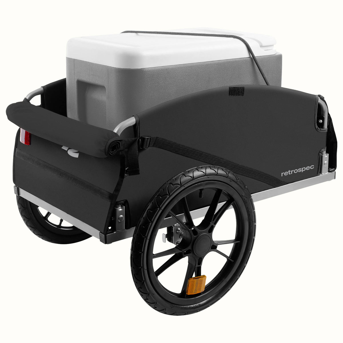 Yellow Cargo Bike Trailer Q50016