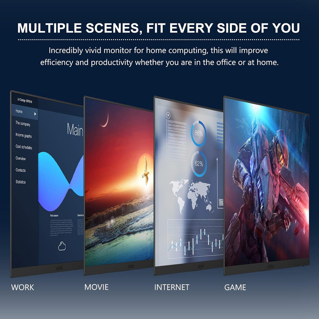 24 Inch FHD 1080p IPS 75Hz Computer Monitor B392