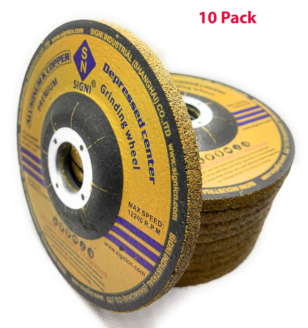 Aluminum Grinding Wheel 5 inch 10 Pack E601