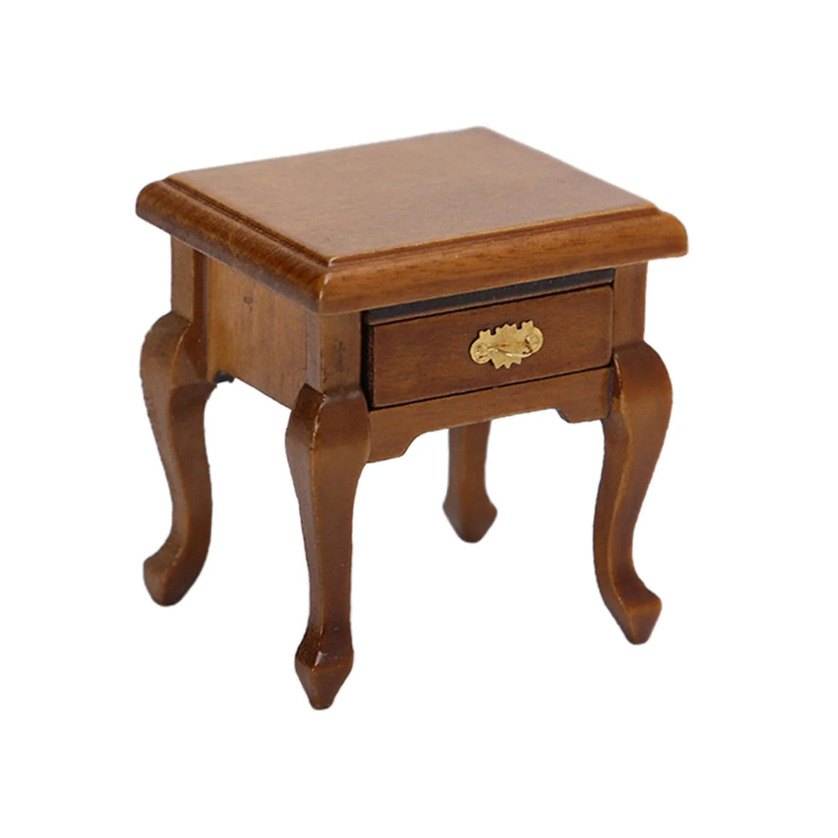 Walnut 1:12 Scale Bedroom Cabinet D11653
