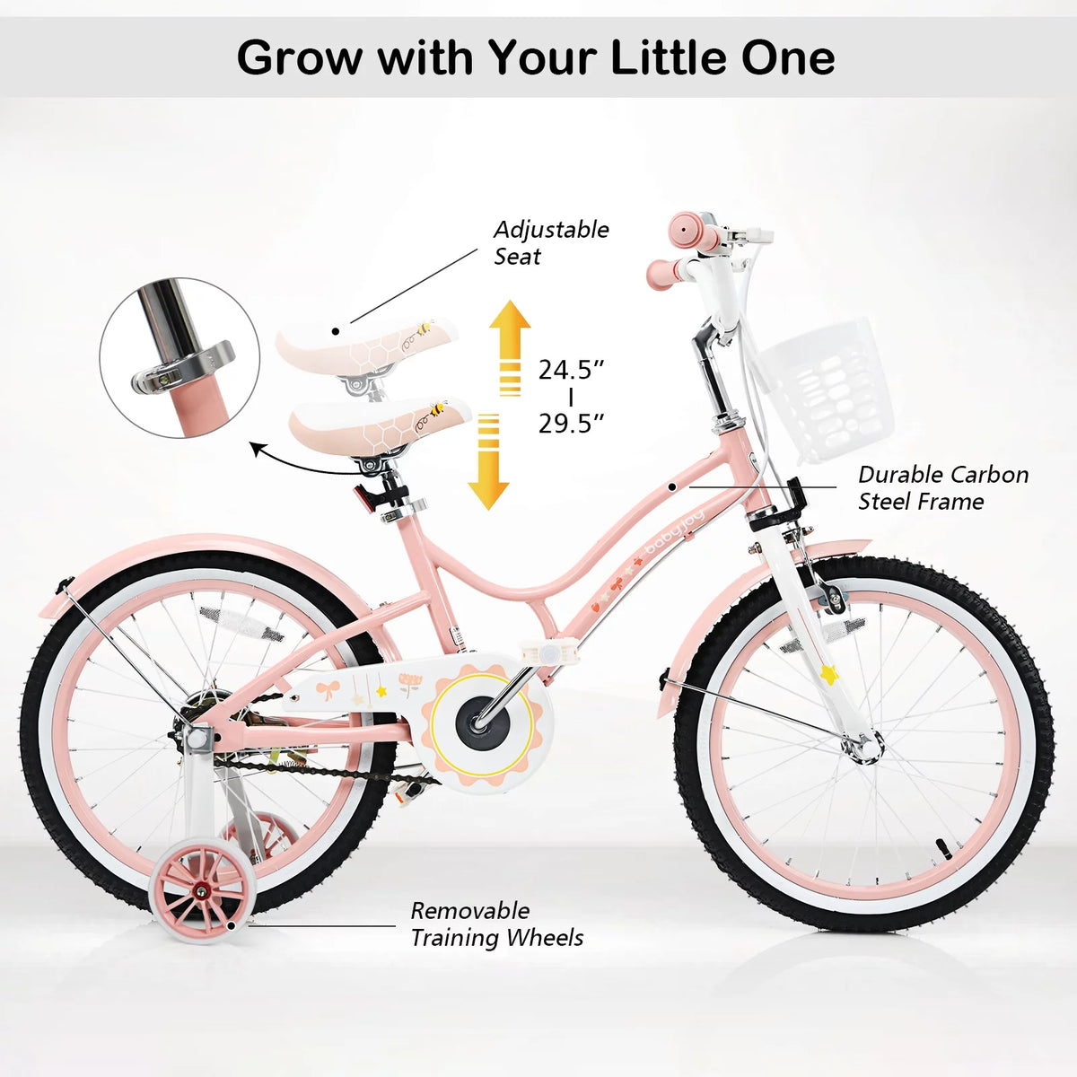 Kids Bike with Training Wheels C96005