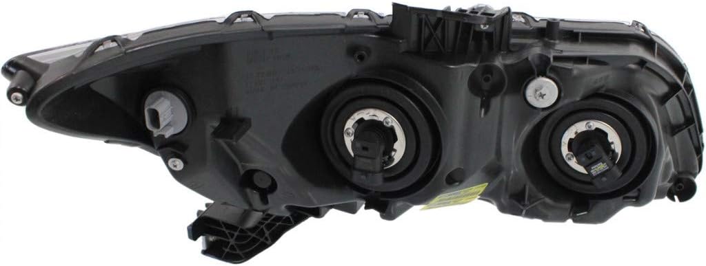 Honda Civic Headlight 2012 Driver Side with Bulbs G717