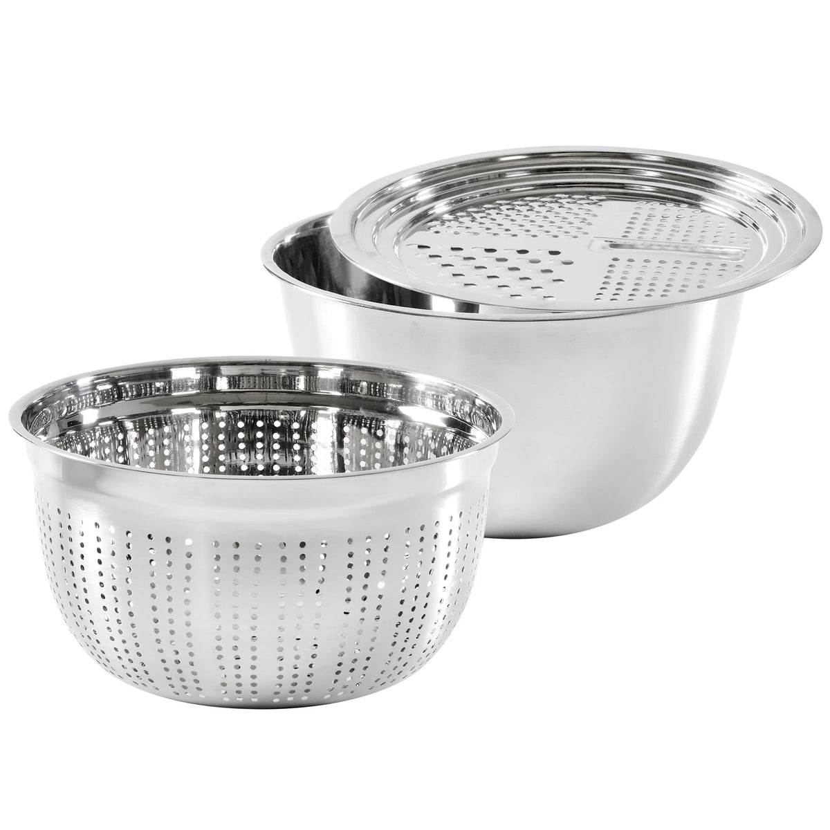 3 Piece Stainless Steel Prep Bowl Set I58005