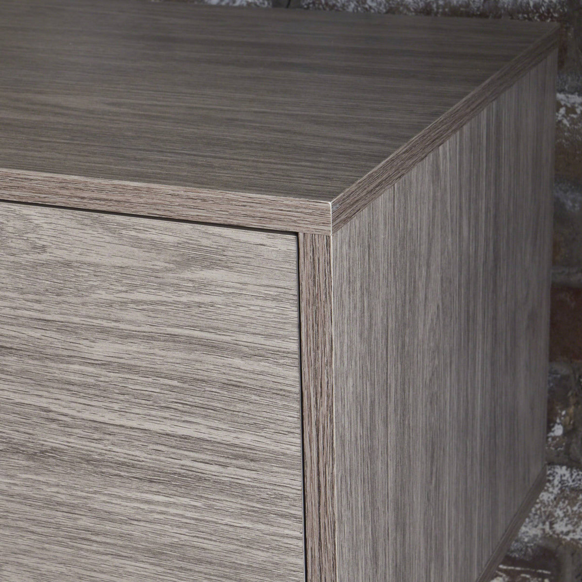 Pine /Wenge Fiberboard Entertainment Center J8902