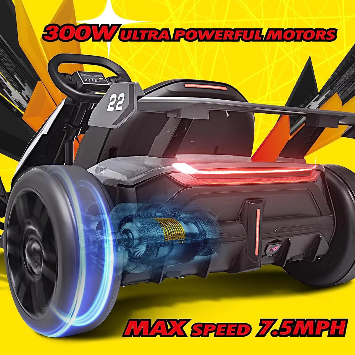 24 V 300W Electric Pedal Go Kart with Drift Mode R718