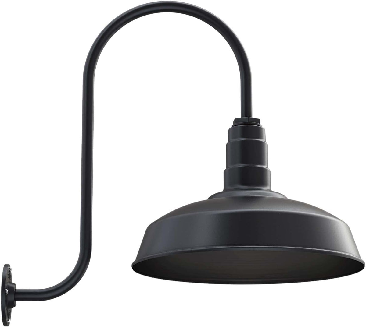 Matte Black Outdoor Wall Mounted Barn Light X391103