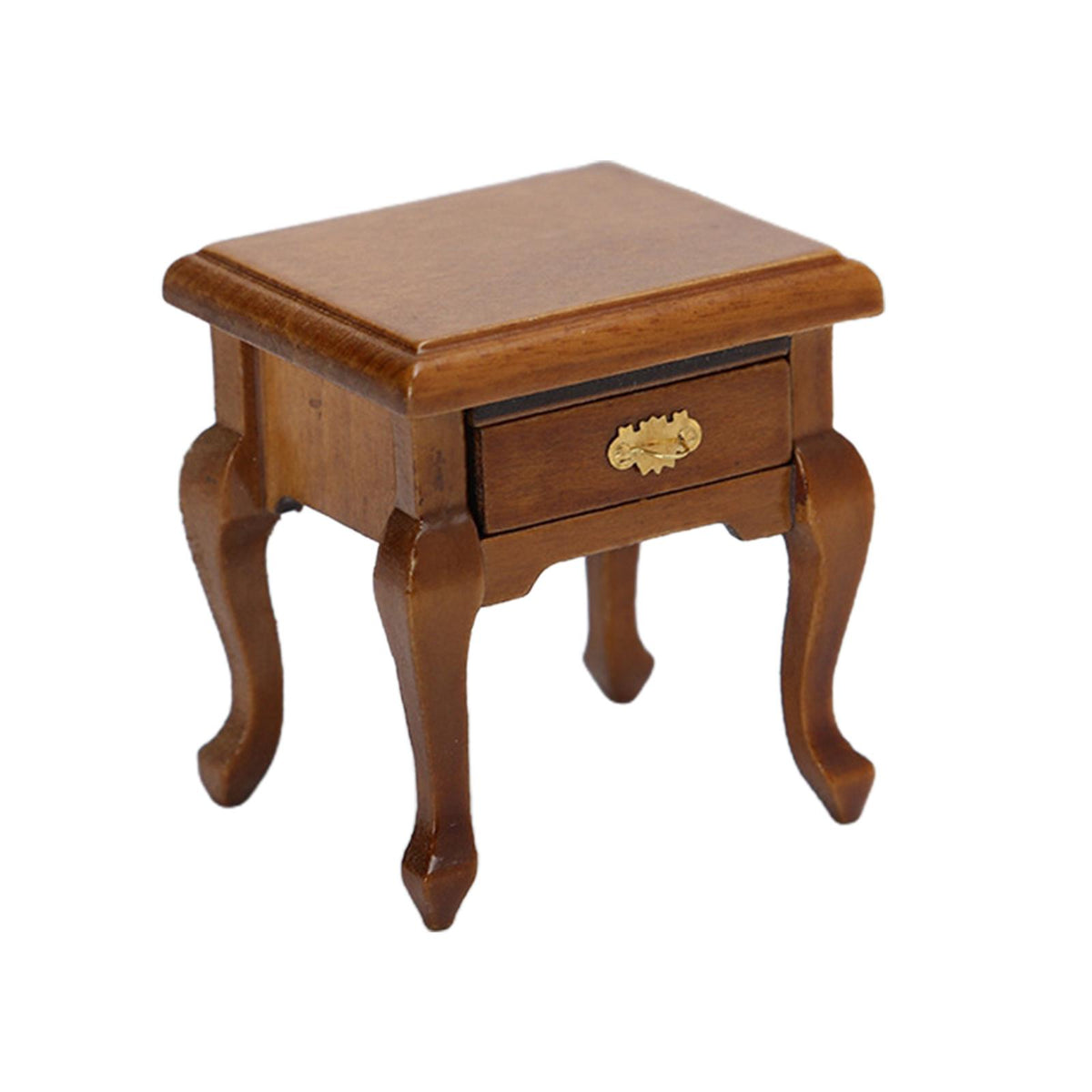 Walnut 1:12 Scale Bedroom Cabinet D11653