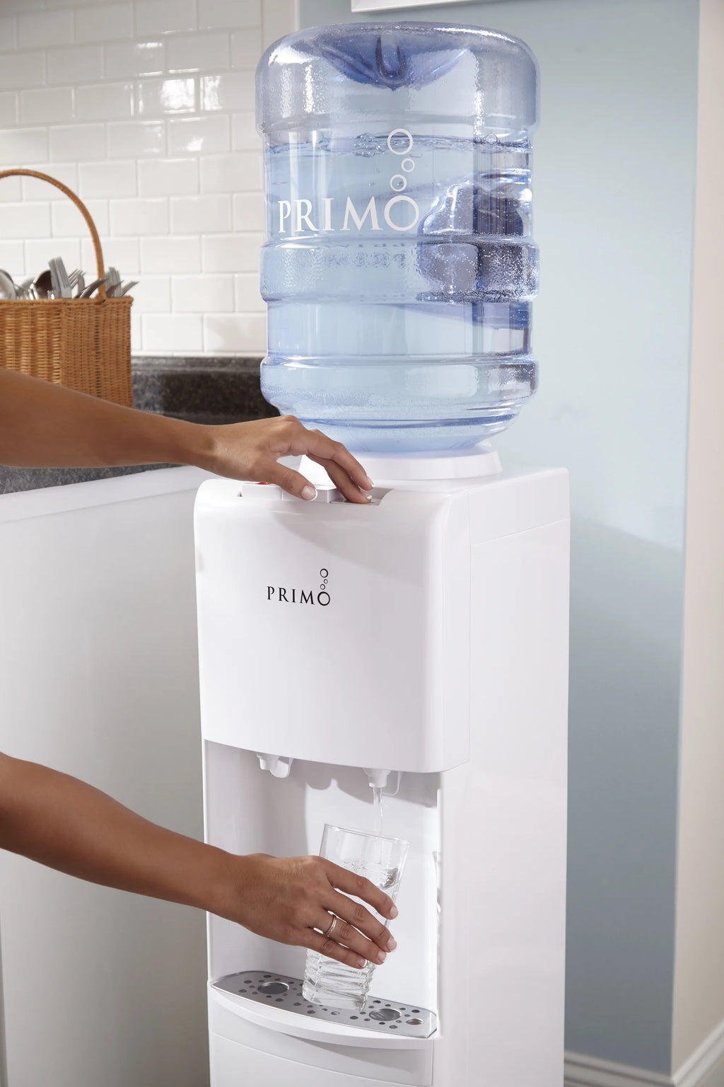 White Top Loading Hot/Cold Water Dispenser A2839