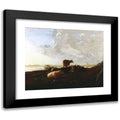 Black Modern Framed Museum Art Print K867707