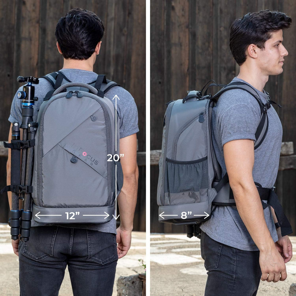 Photographer Backpack for DSLR Camera, Laptop, Tripod, Lens & Accessories C128