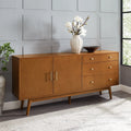 Mid Century 3-Drawer and 2-Door Sideboard K626771