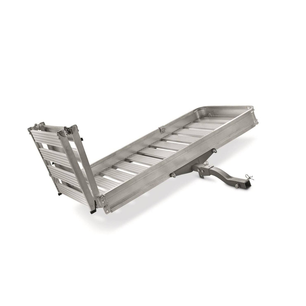Extra-Large Folding Aluminum Cargo Carrier with 3-Position Ramp G429394