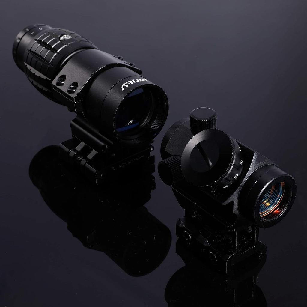 3-4 MOA Red Dot Sight with 3X Magnifier Combo S650910