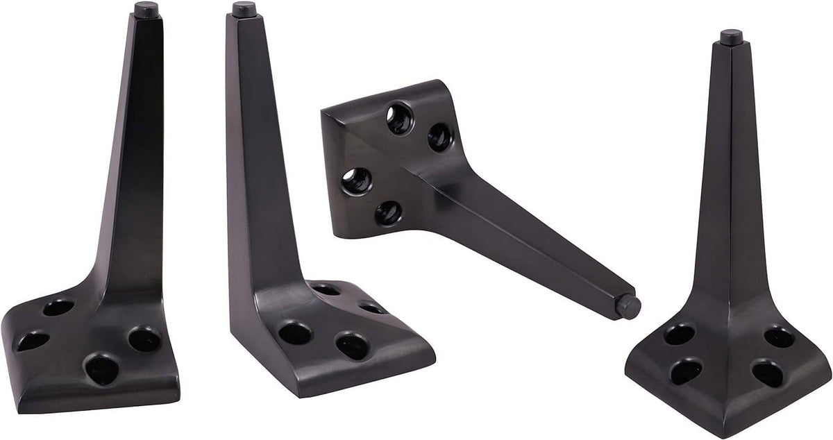 Black Steel Sofa Legs Set Of 4 X1026