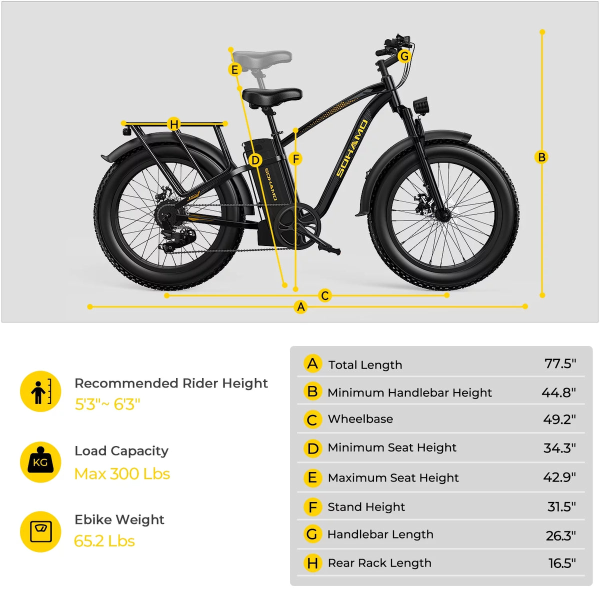 750W 26 Fat Tire Electric Mountain Bike H1062