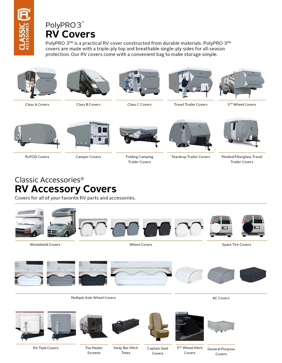 RV Cover Fits 23' - 26' RVs Y9304