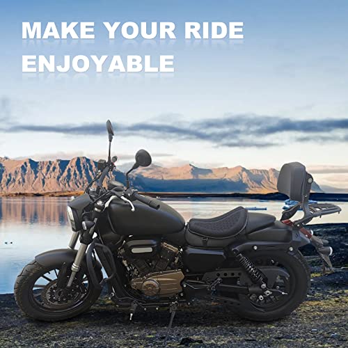 Foldable Large 3D-Honeycomb Breathable Motorcycle Gel Seat Cushion J1502