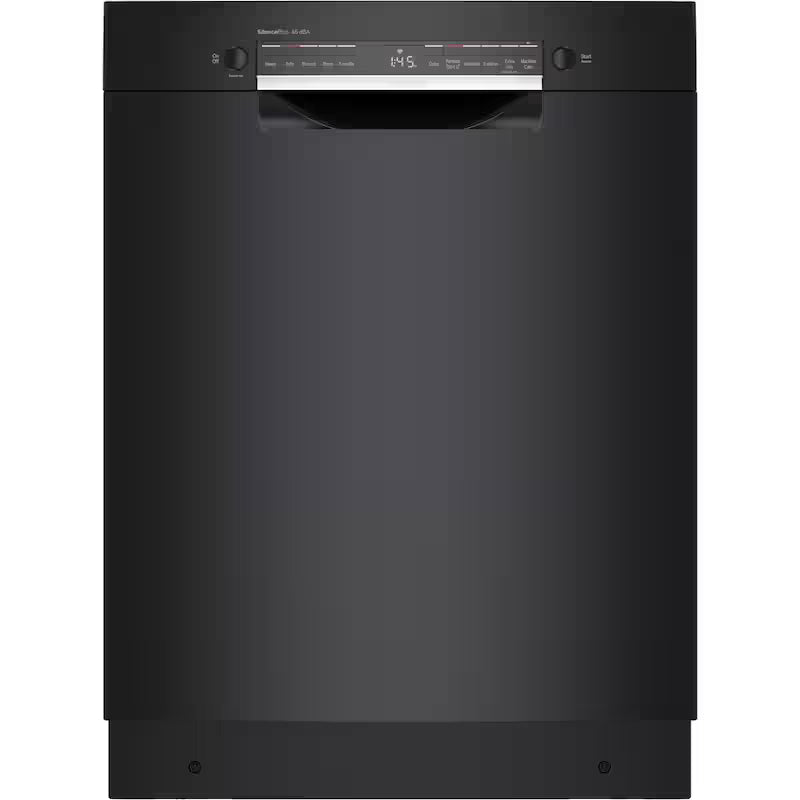 Black 24 in. Smart Dishwasher with Stainless Steel Tub C8359