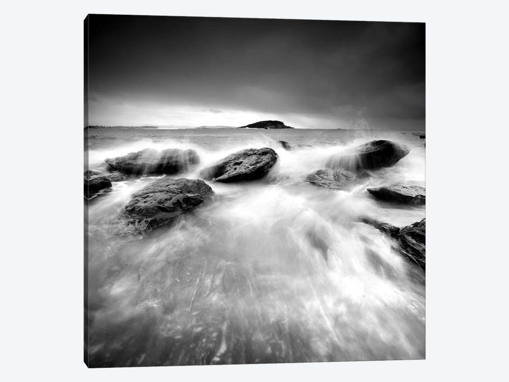 Canvas Art Picture - Waves on Rocks K82674