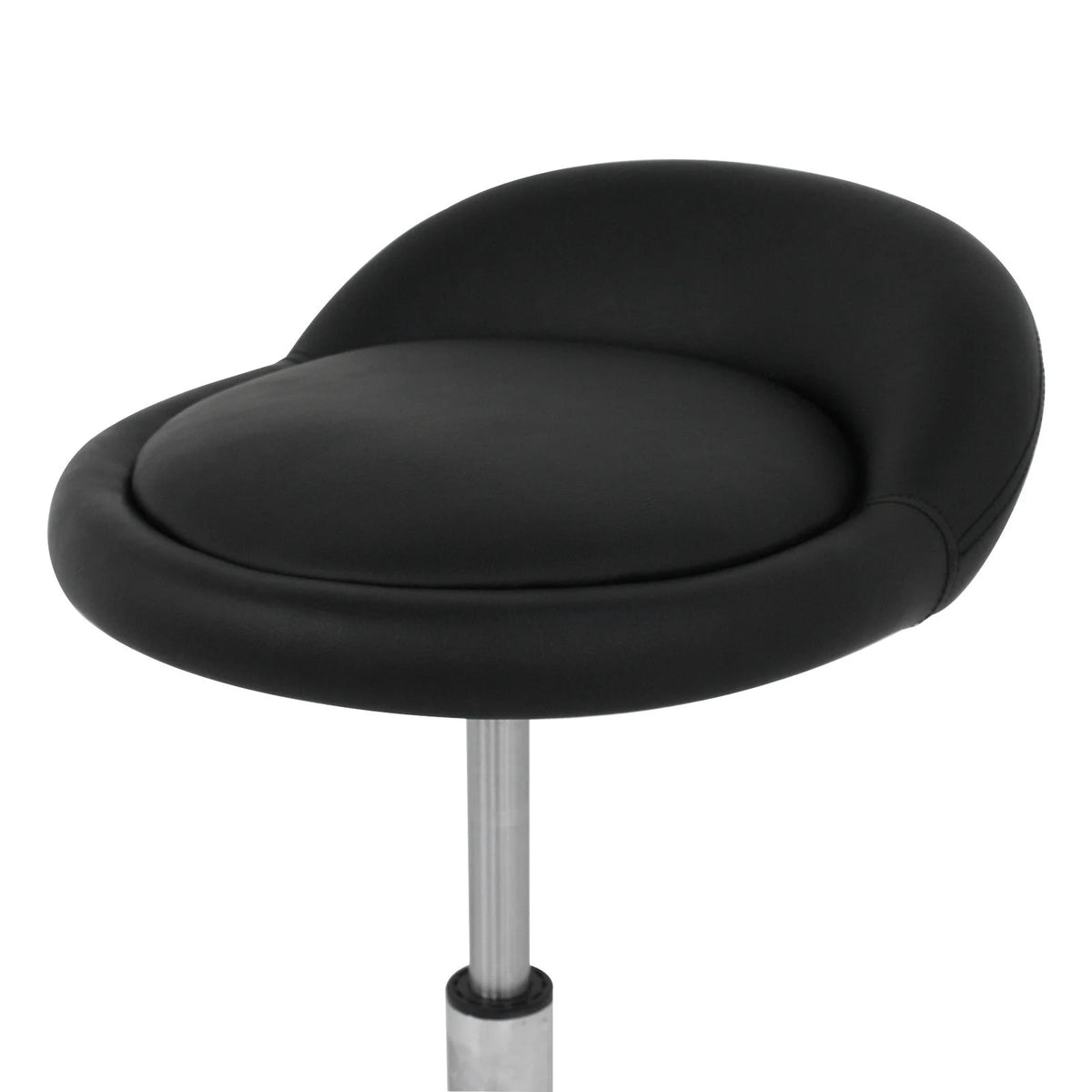 Set of Two Swivel Salon Stool Chair, Black Z588