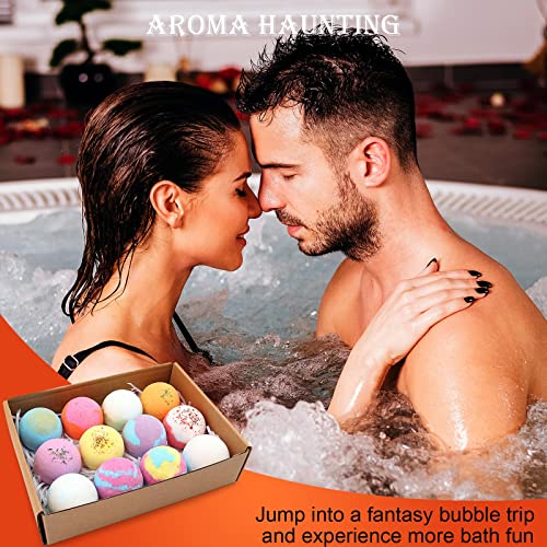 12 PCS Vanilla Menthol Rose Bath Bombs L891