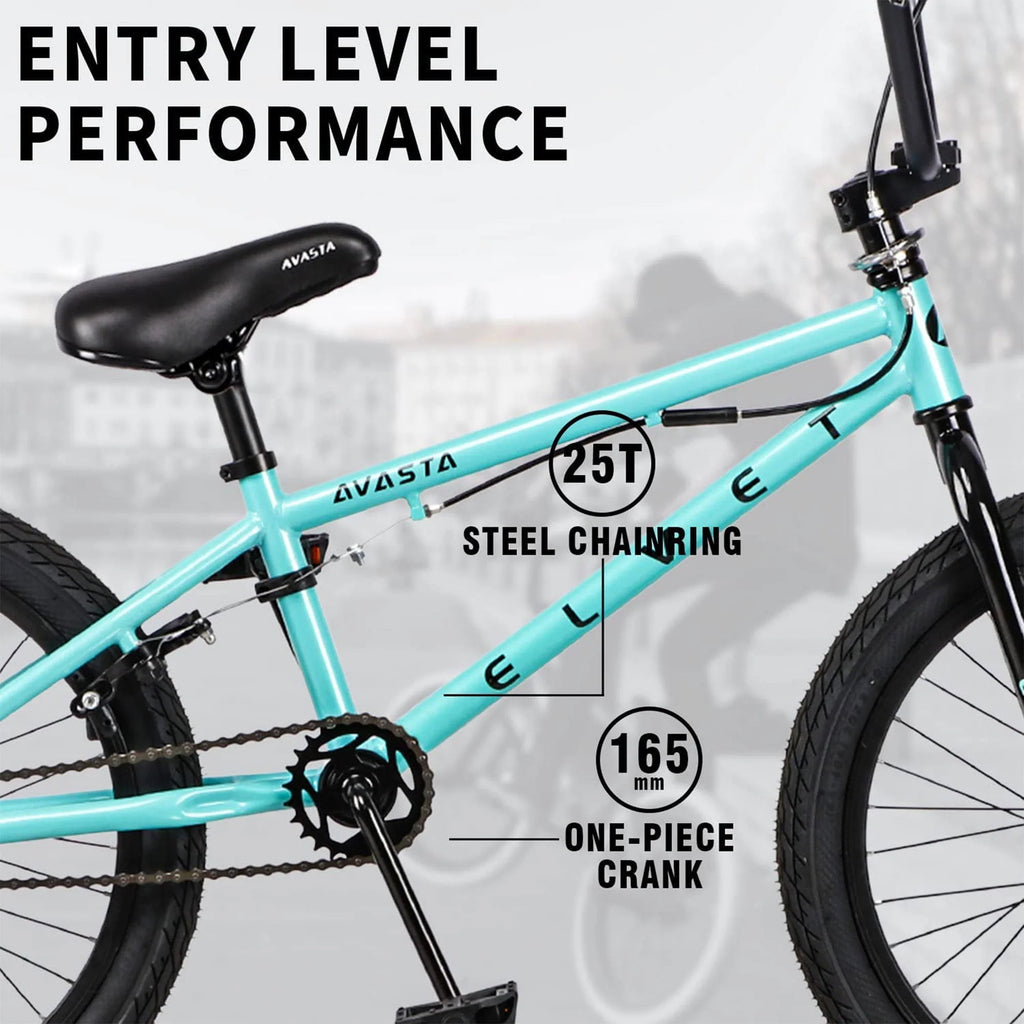 18 Inch Mint Green Kid BMX Bicycle C9493