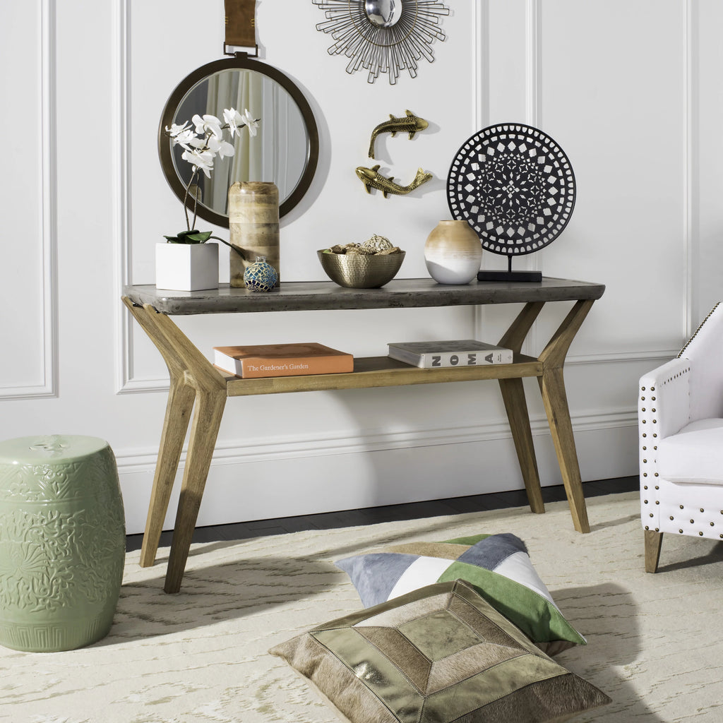 Indoor/Outdoor Concrete Console A6120